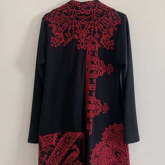BIYA Johnny Was Exquisite Embroidered Coat Size Small - Picture 2 of 3